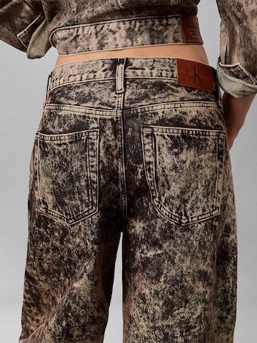 Calvin Klein Jeans Loosefit Jeans in Groen