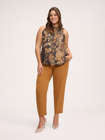 Haut Fiorella Rubino en marron