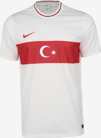 NIKE Trikot 'Türkei Trikot Home Stadium 2022' in Weiß: predná strana