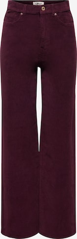 ONLY - Pierna ancha Pantalón 'ONLHOPE' en rojo: frente
