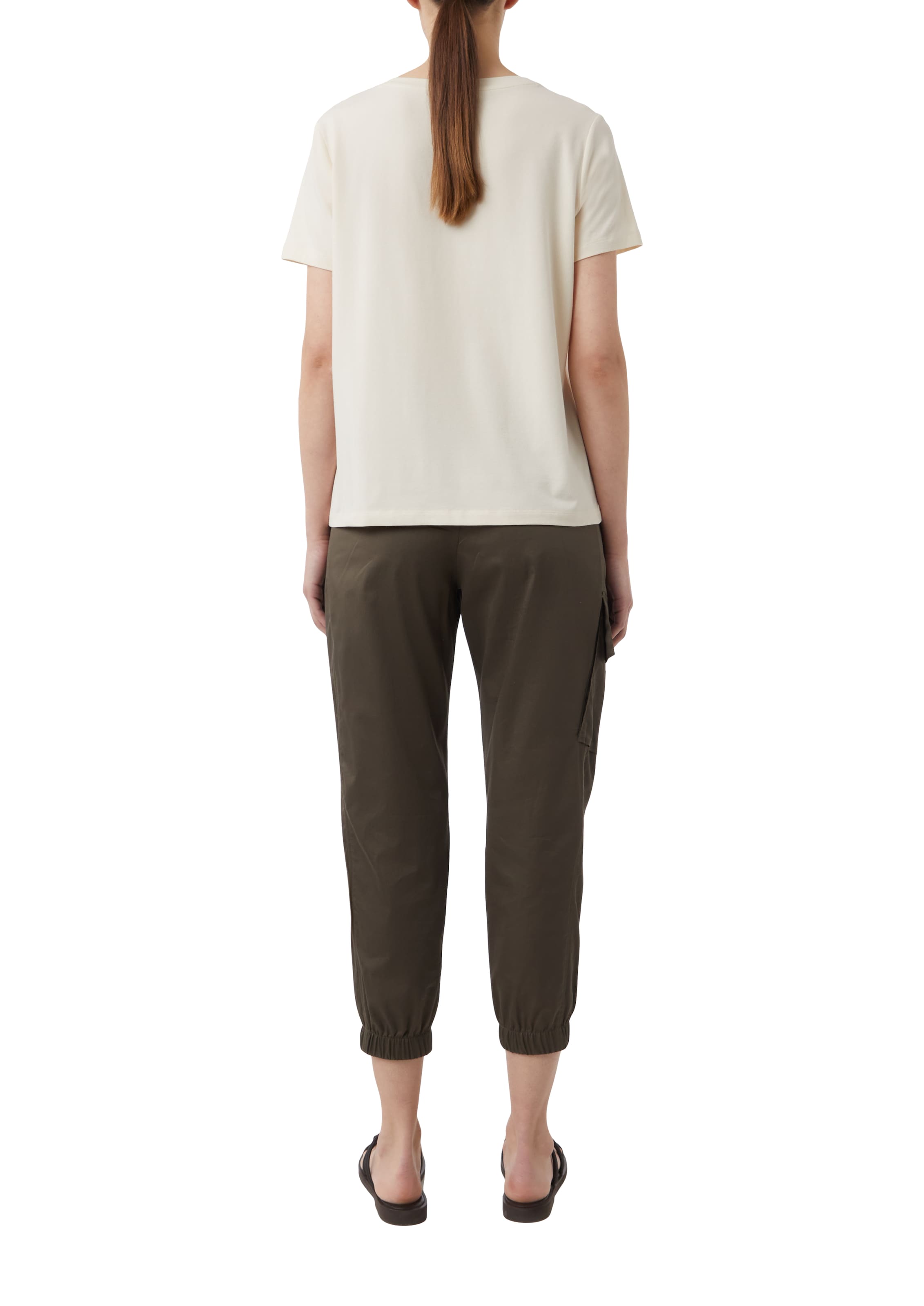 COMMA Shirt in Beige: back