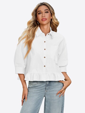 Imily Bela Блузка в Белый: спереди