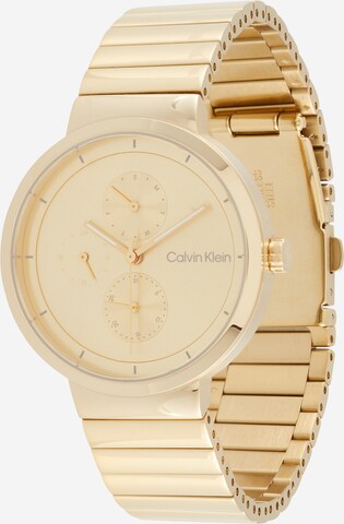 Calvin Klein Analoog horloge 'CREATE' in Goud: voorkant