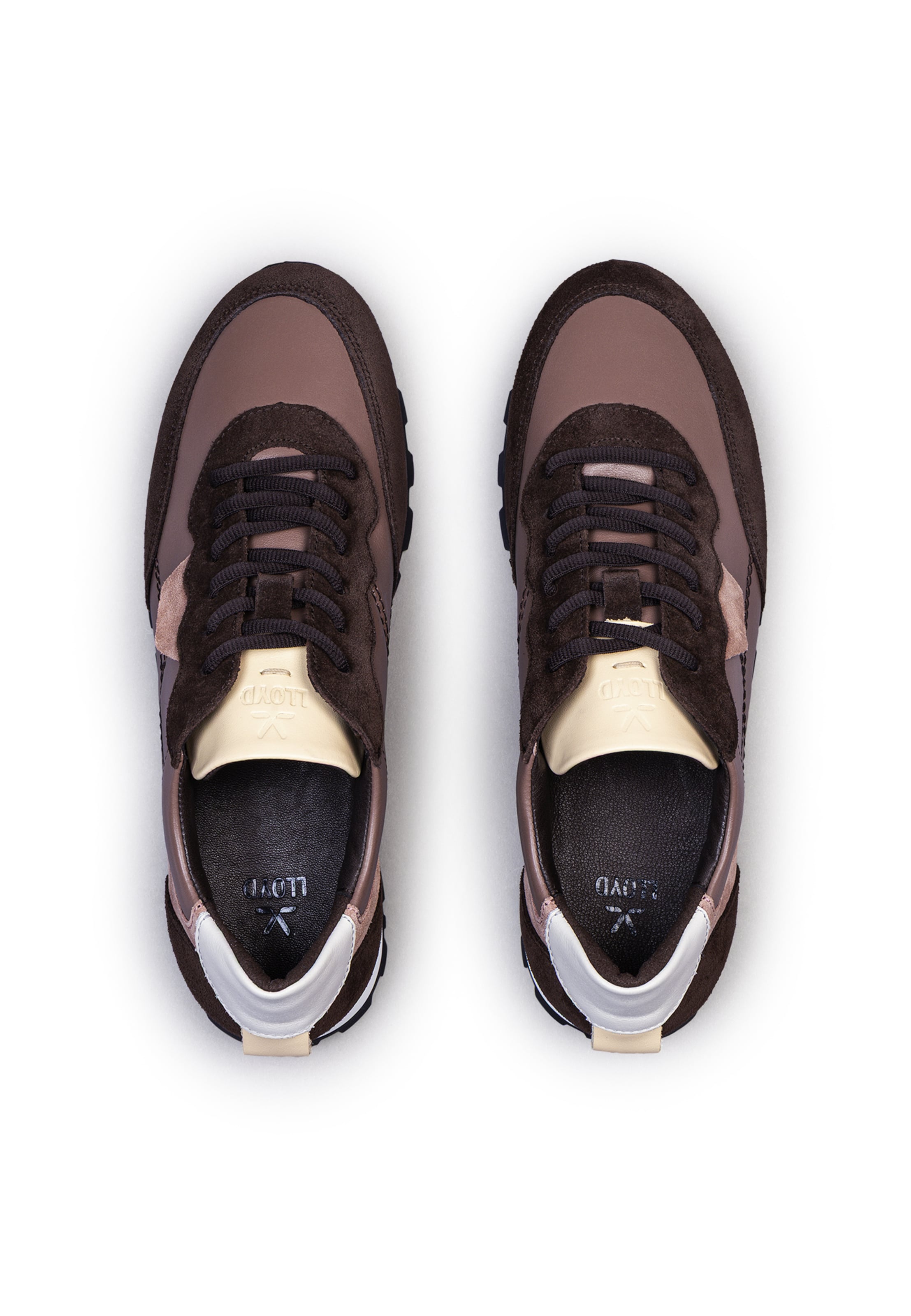 Sneaker alta di LLOYD in marrone