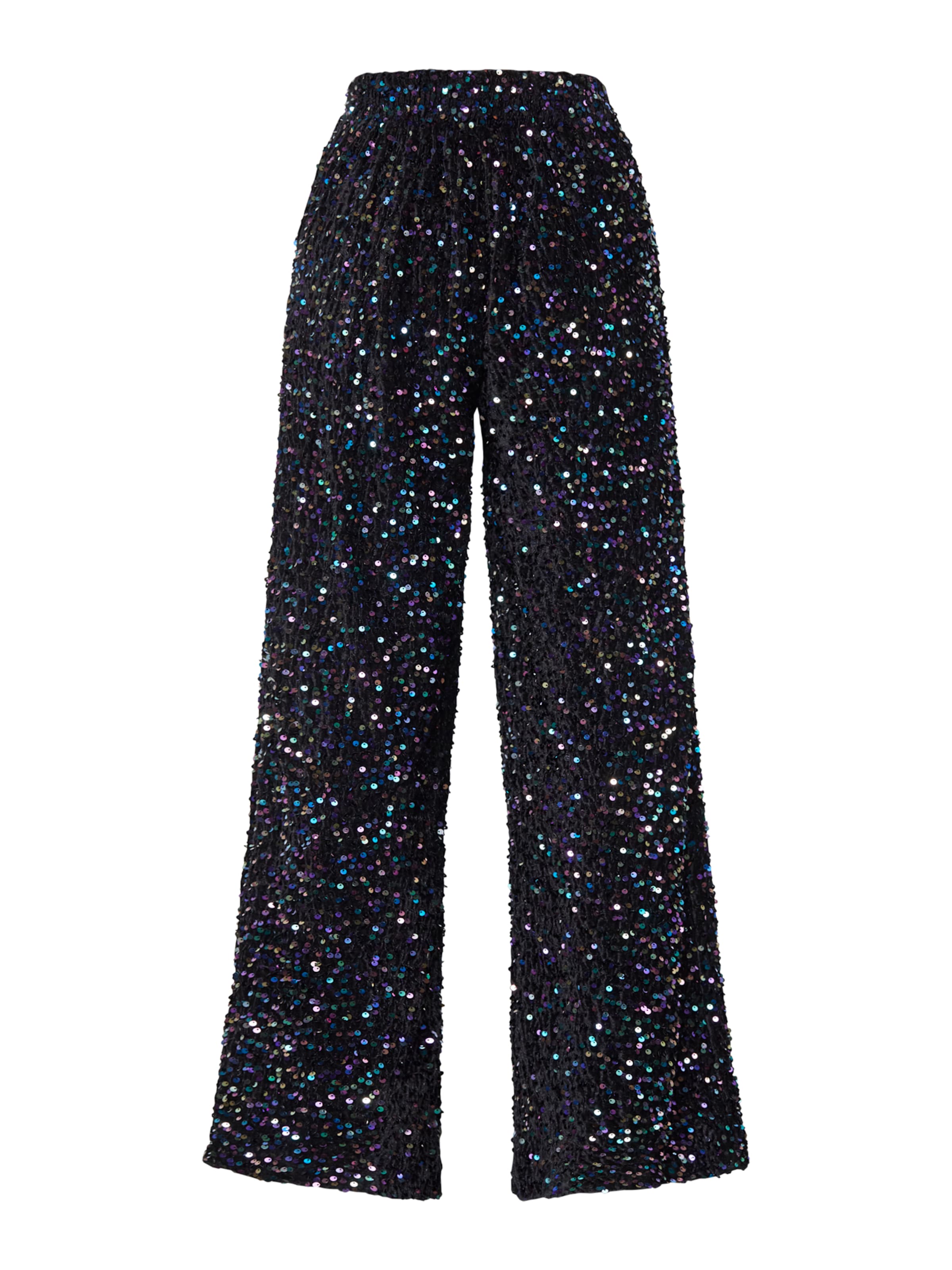 SISTERS POINT Bootcut Παντελόνι σε μαύρο