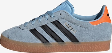 ADIDAS ORIGINALS Кроссовки 'Gazelle' в Синий: спереди