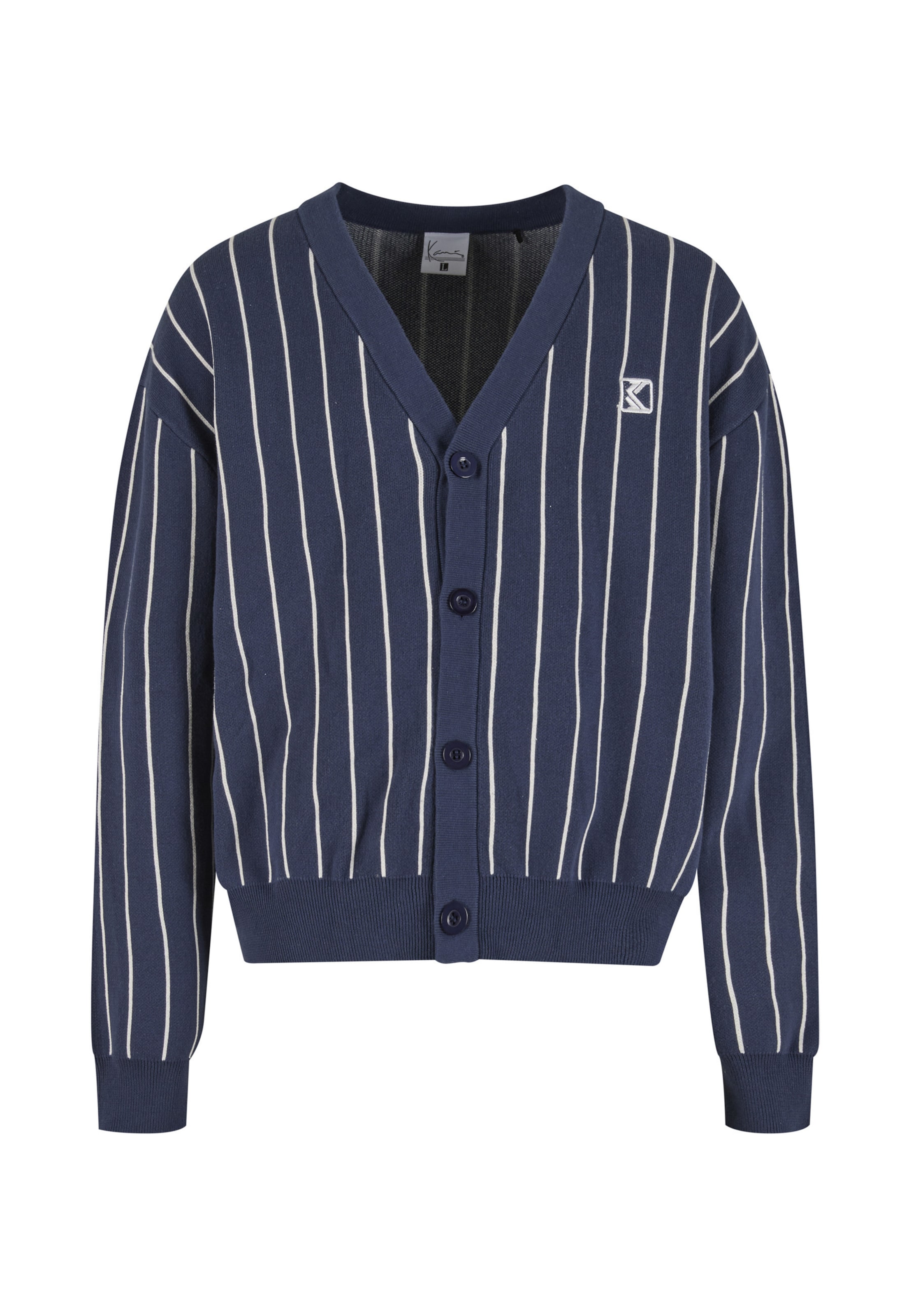Giacchetta di Karl Kani in blu: frontale