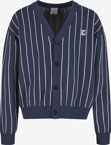 Giacchetta di Karl Kani in blu: frontale