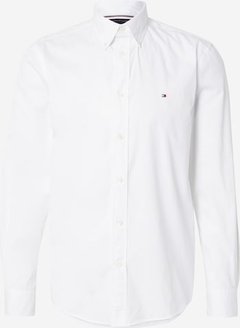 Chemise 'Flex' TOMMY HILFIGER en blanc : devant