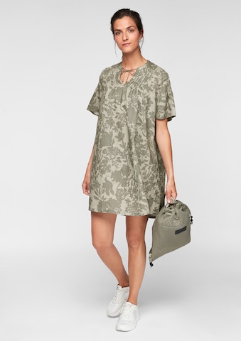 s.Oliver Shirt Dress in Green