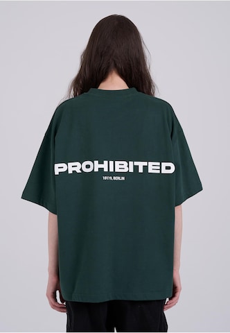 žalia Prohibited Marškinėliai