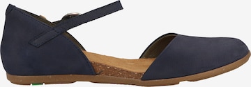 EL NATURALISTA Ballet Flats with Strap in Blue