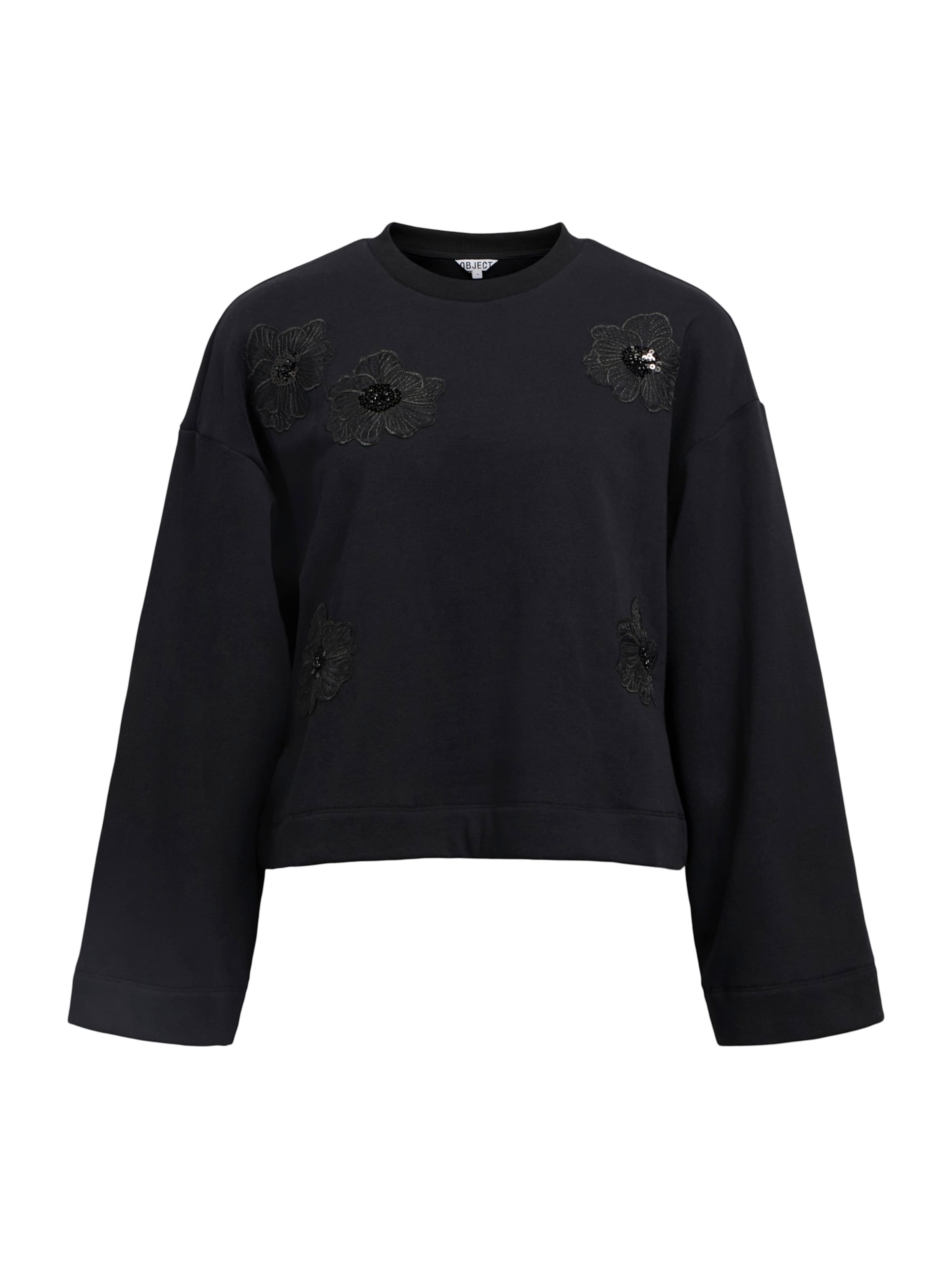 OBJECT Bluzka sportowa &#x27;CARLY&#x27; w kolorze czarny: przód