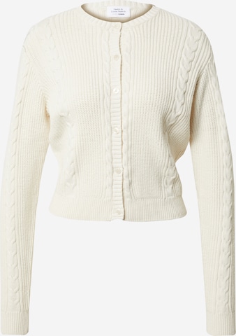 Daahls by Emma Roberts exclusively for ABOUT YOU Knit Cardigan 'Karli' in White: front