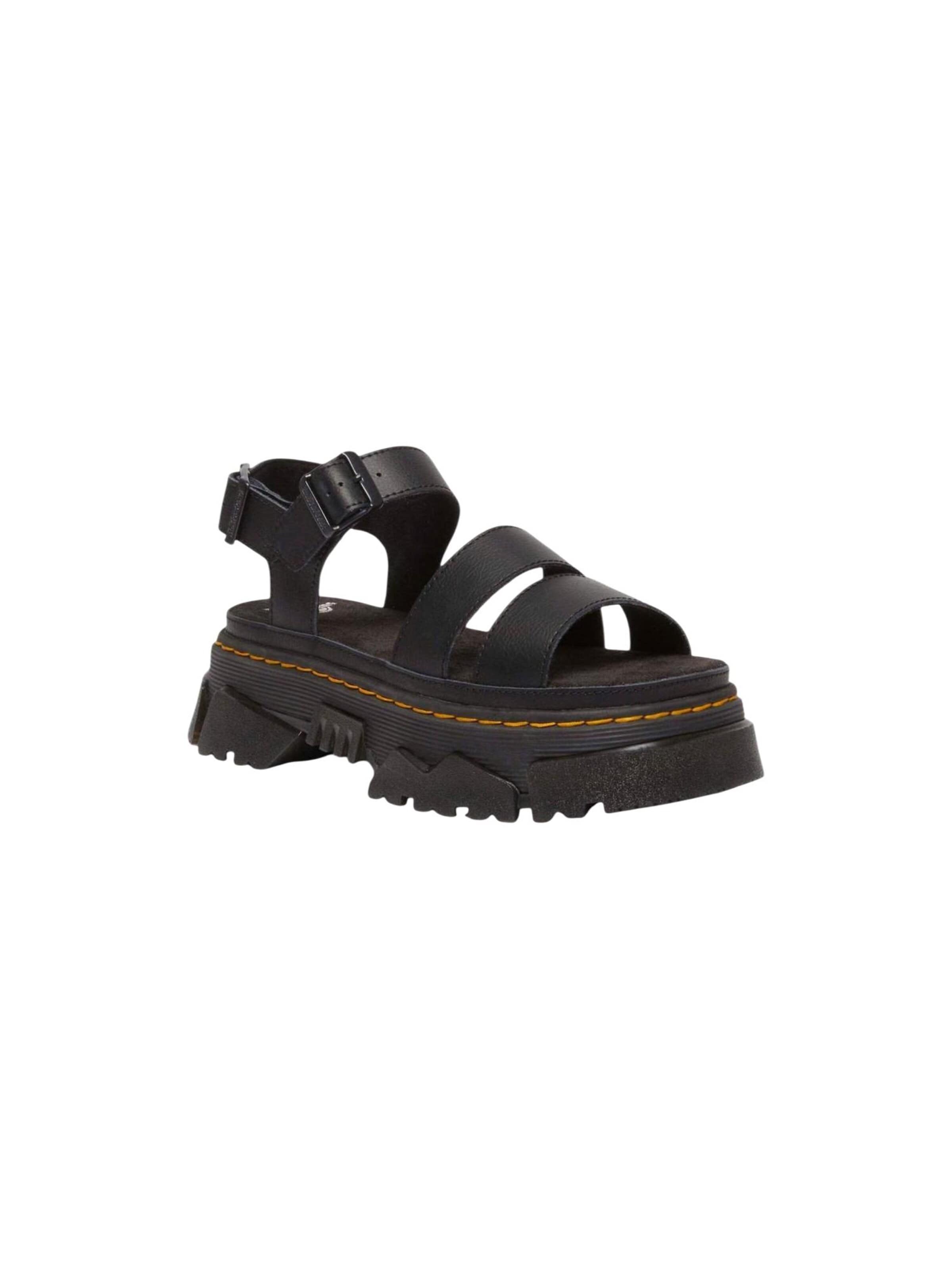 Sandalo 'Mattison 2s Black Athena 41660001' di Dr. Martens in nero: frontale