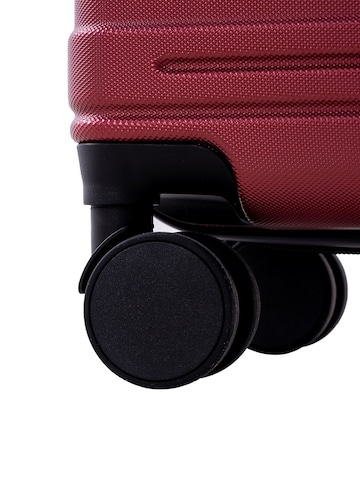 Vallsero Koffer 'VALLSERO LG6 Trolley'‌‌‌ in Rot