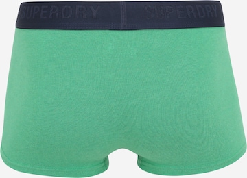 Boxeri de la Superdry pe verde