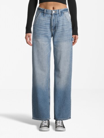 AÉROPOSTALE Wide leg Jeans in Blue: front