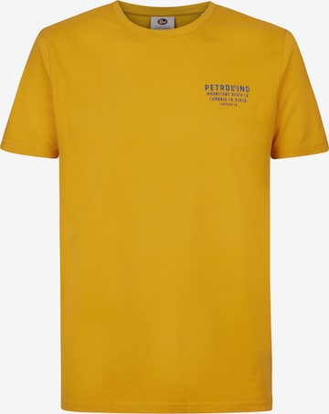 Petrol Industries T-Shirt in Gelb: predná strana