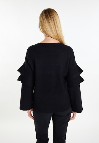 Pull-over 'Pryam' usha WHITE LABEL en noir