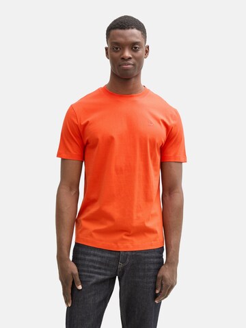 TOM TAILOR DENIM Shirt in Oranje: voorkant