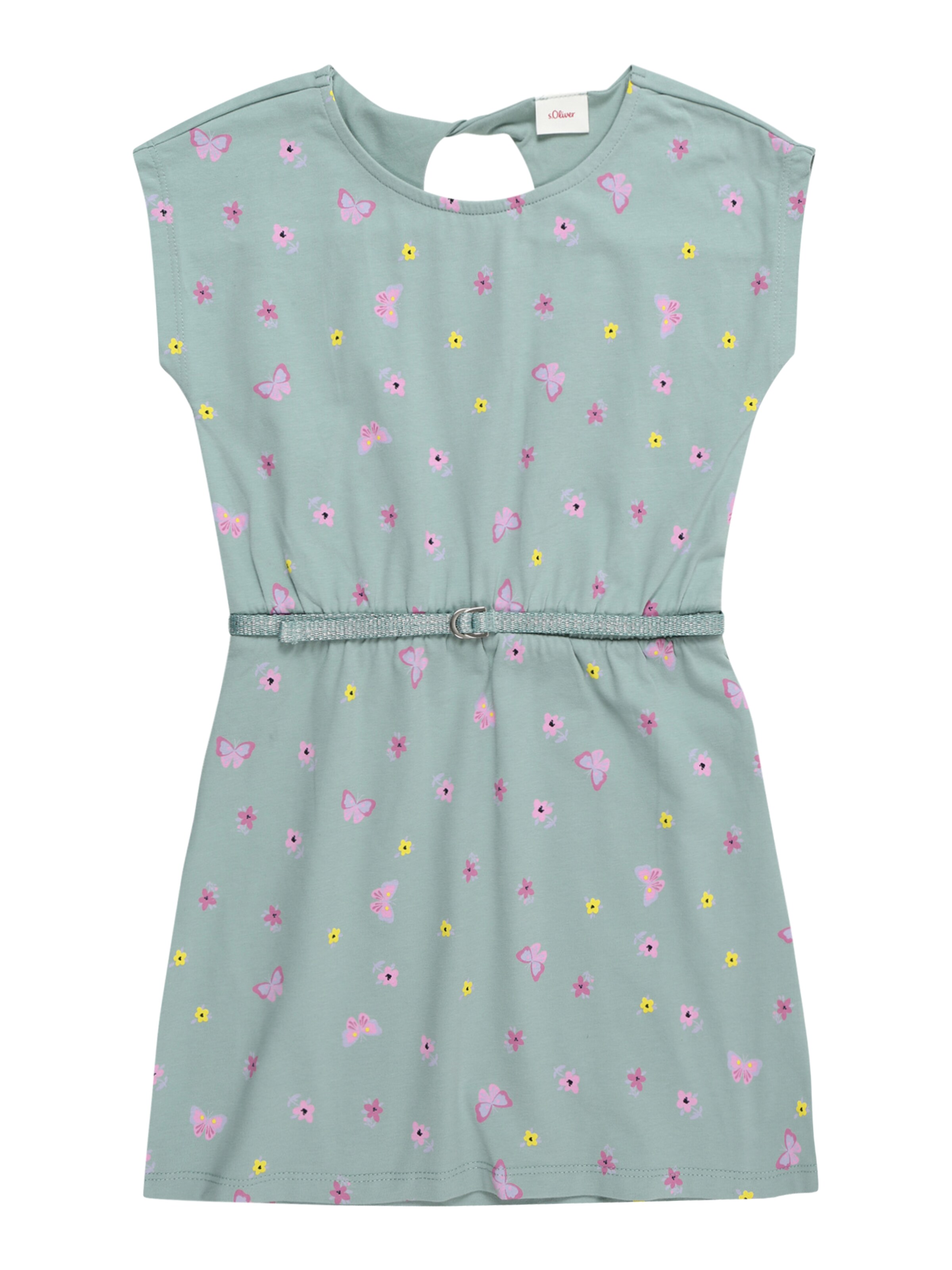 s.Oliver Kleid in Grün: Vorderseite