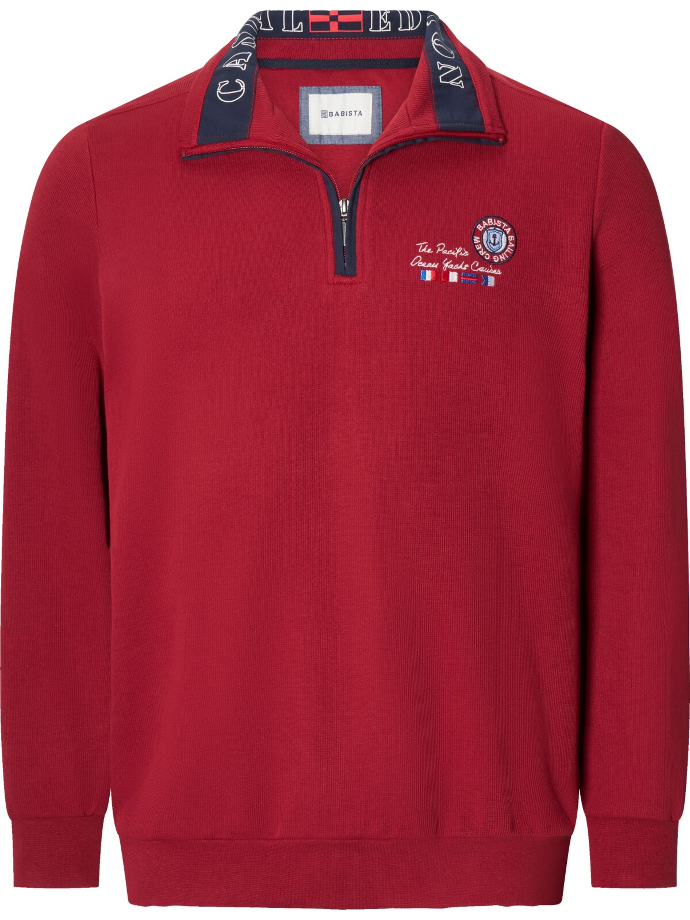 BABISTA Sweatshirt 'Bellaverzi' in Red: front