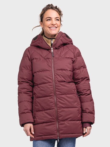 Schöffel Outdoor jacket 'Boston' in Pink: front