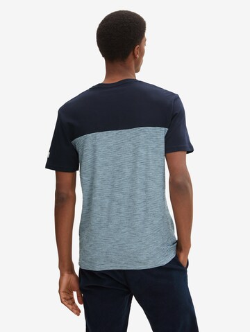 TOM TAILOR T-Shirt in Blau