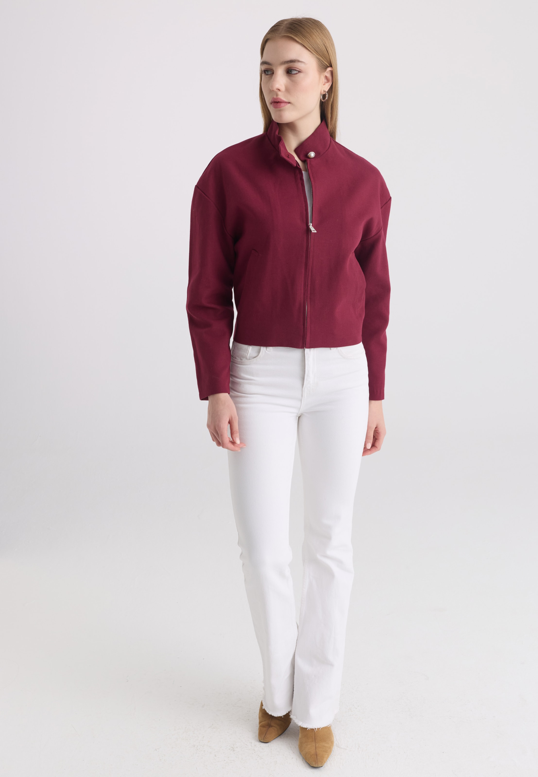 Veste mi-saison Felix Hardy en rouge