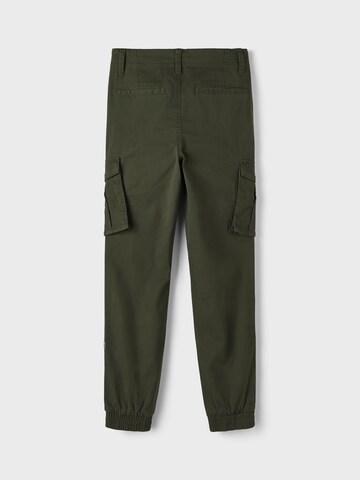 NAME IT Tapered Pants in Green