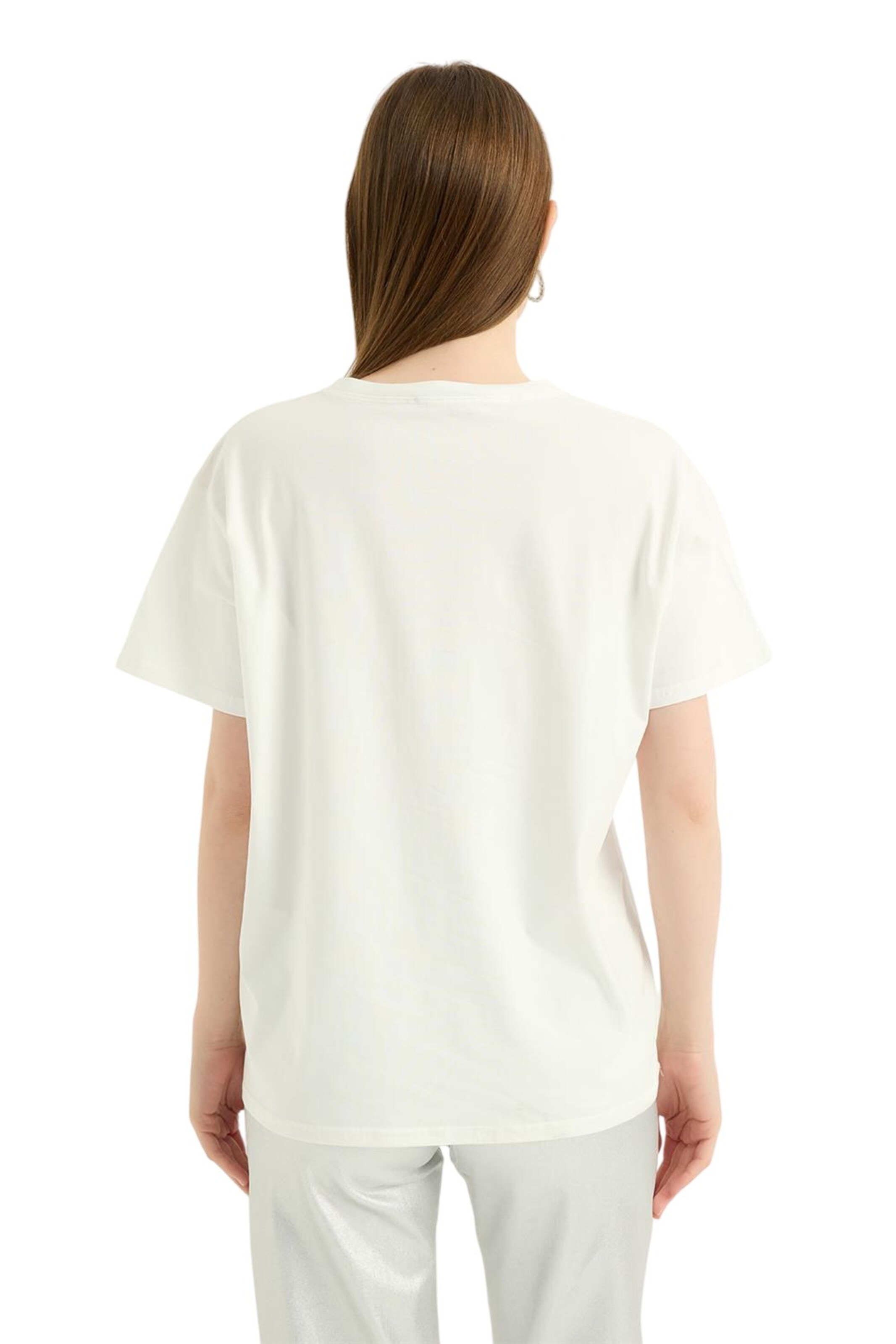 T-shirt HOME STORE en blanc