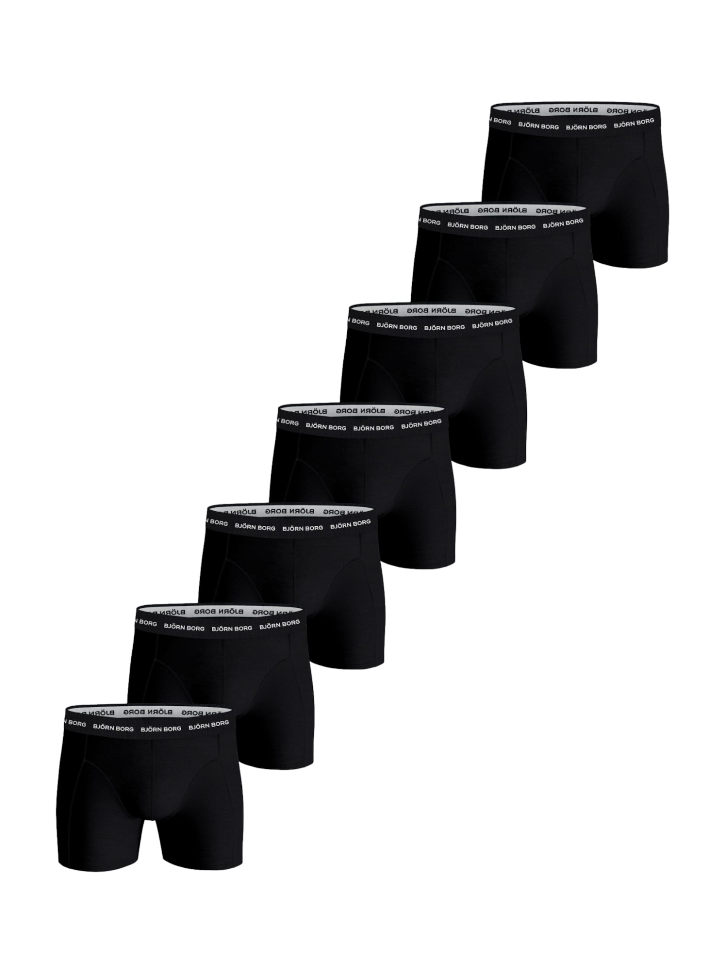 BJÖRN BORG Boksershorts i sort
