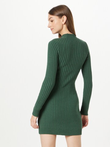 HOLLISTER Πλεκτό φόρεμα σε πράσινο