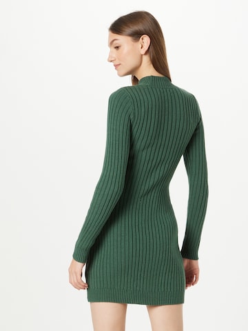 Rochie tricotat de la HOLLISTER pe verde