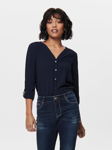 ONLY Blouse in Blauw: voorkant