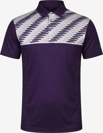 Cocain Underwear Shirt in Purple: front
