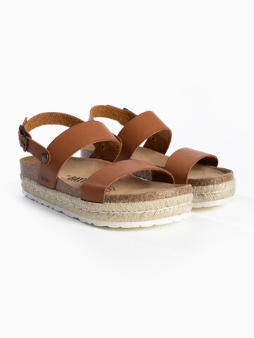 Bayton Sandals 'Gaceo' in Brown