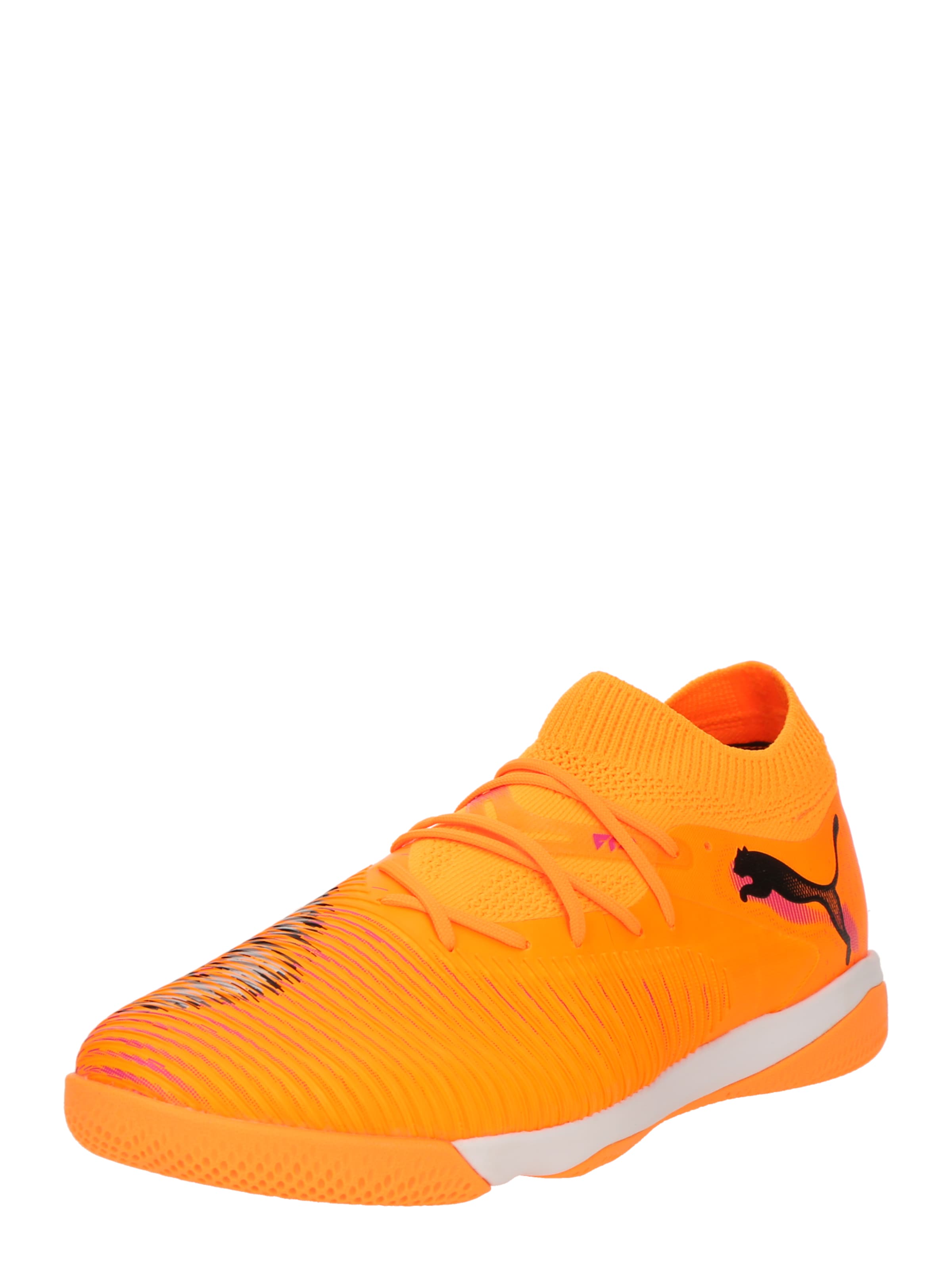 PUMA - Zapatillas de fútbol 'Future 8 Match' en naranja: frente