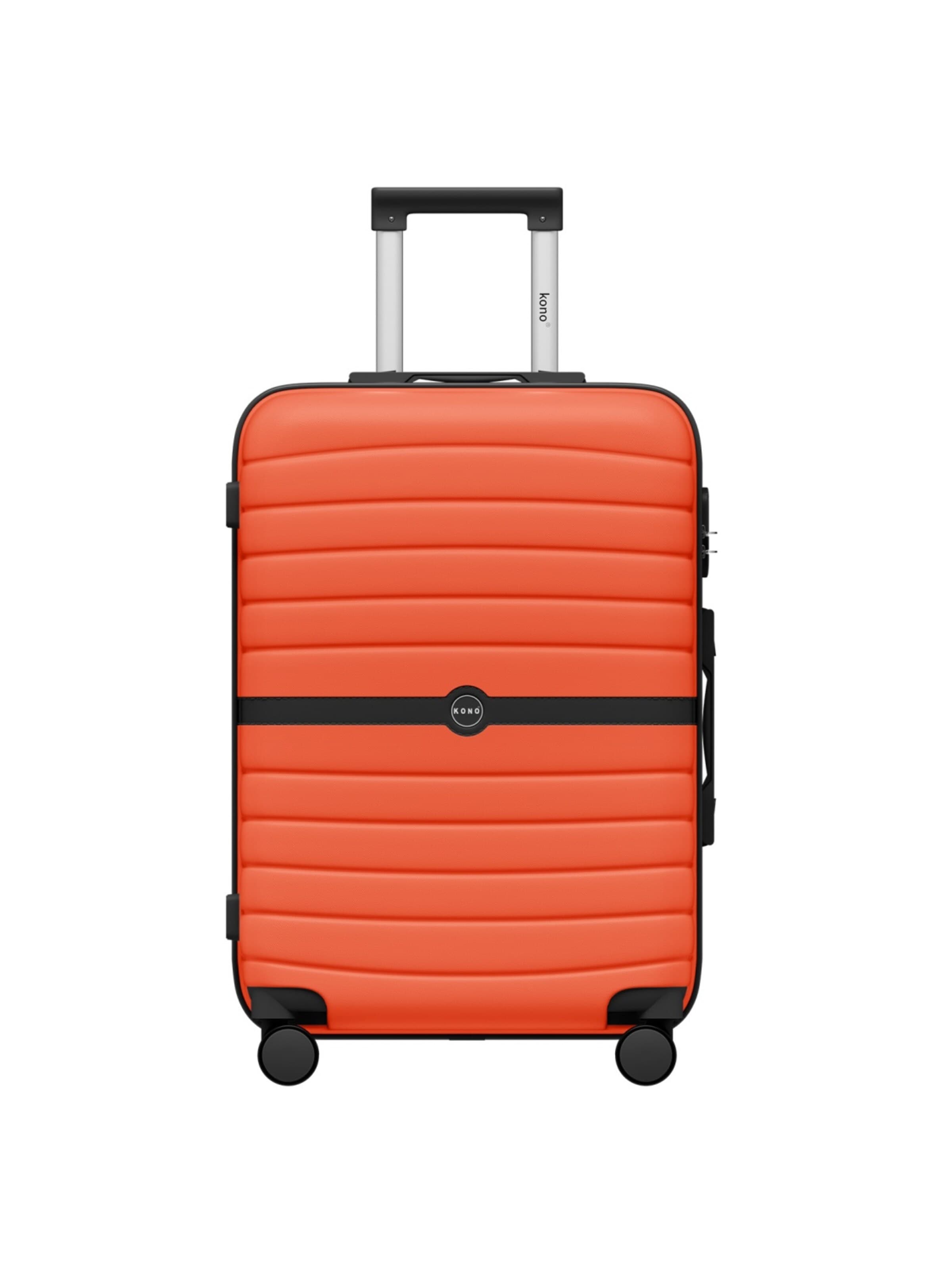 Kono Suitcase in Orange: front