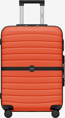 Kono Suitcase in Orange: front