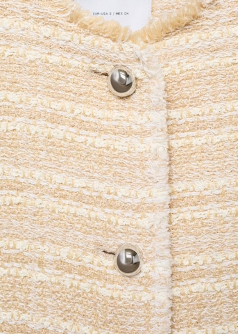 MANGO Jacke 'Anne' in Beige