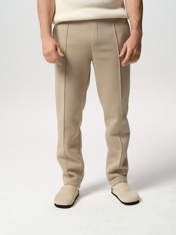 ABOUT YOU x Jaime Lorente Regular Pants 'Joscha' in Grey: front