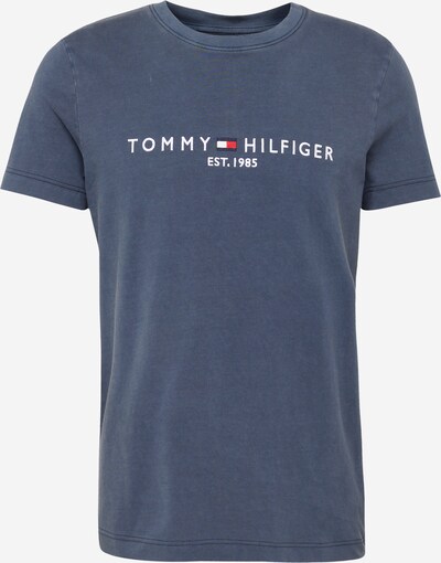 TOMMY HILFIGER Tričko - námořnická modř / safírová / červená / bílá, Produkt
