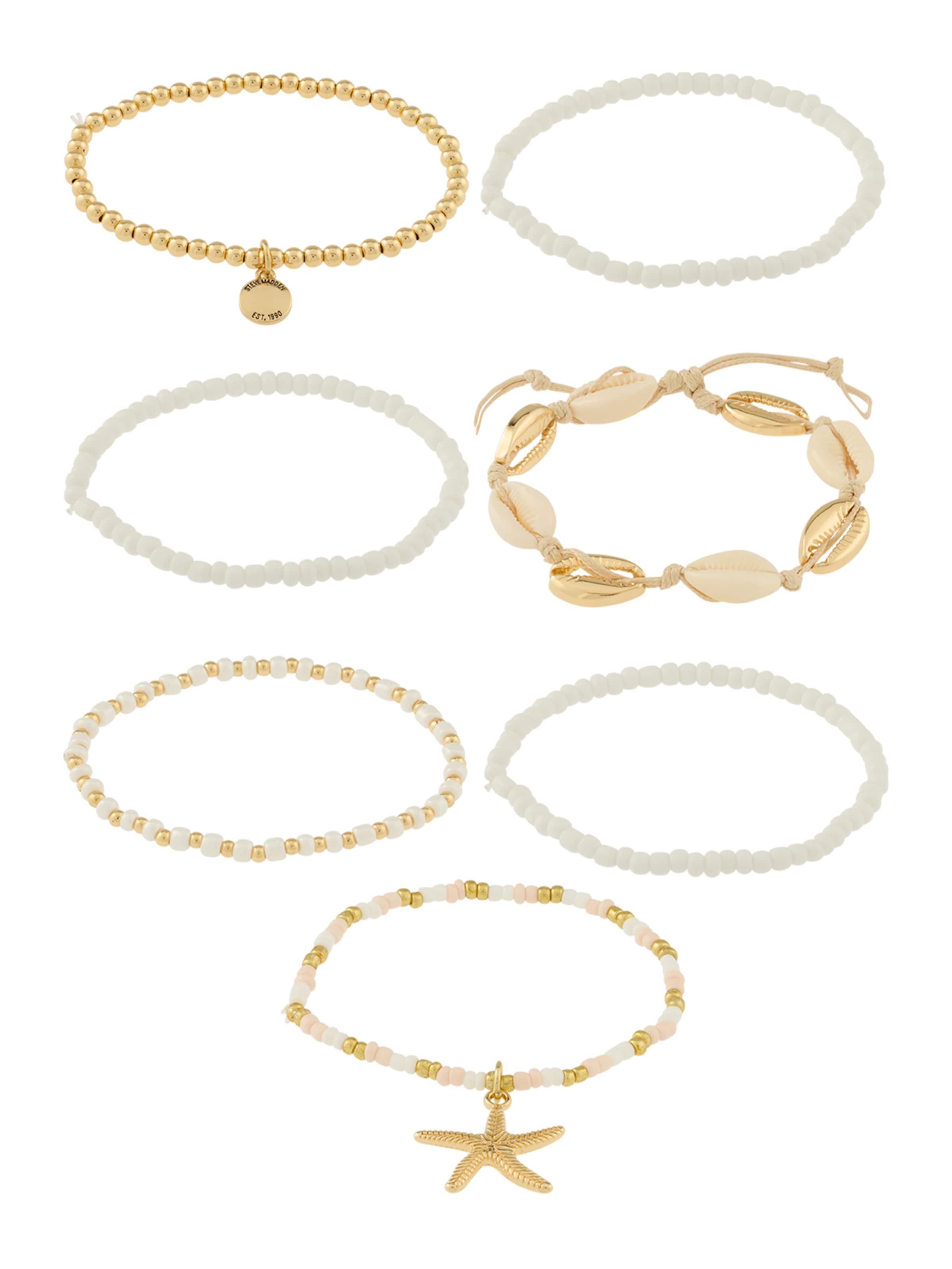 zelts STEVE MADDEN Rokassprādze: no priekšpuses