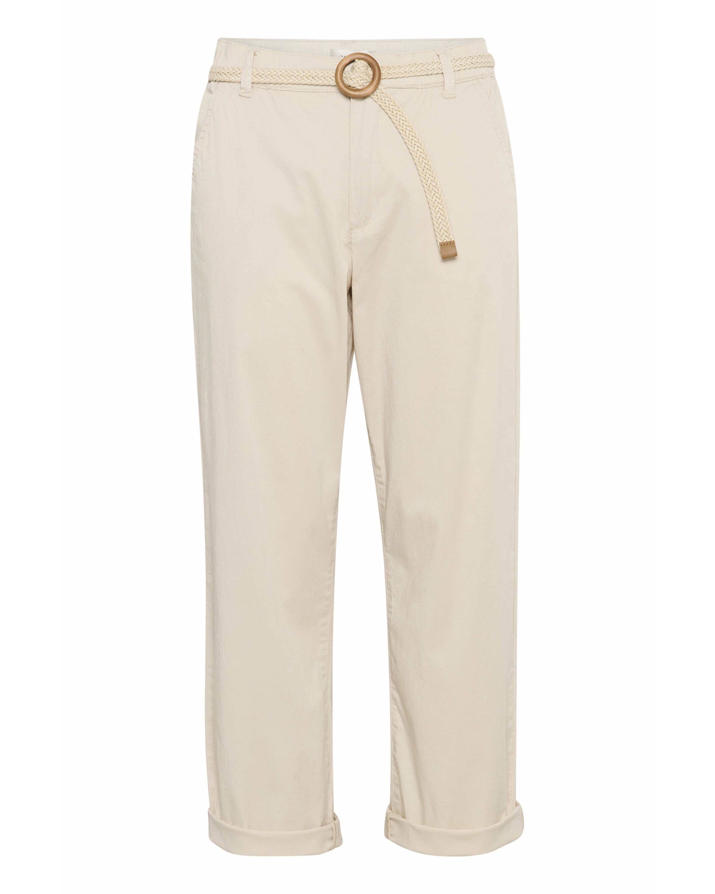 Cream Trousers 'Lorraine' in Beige / Brown, Item view