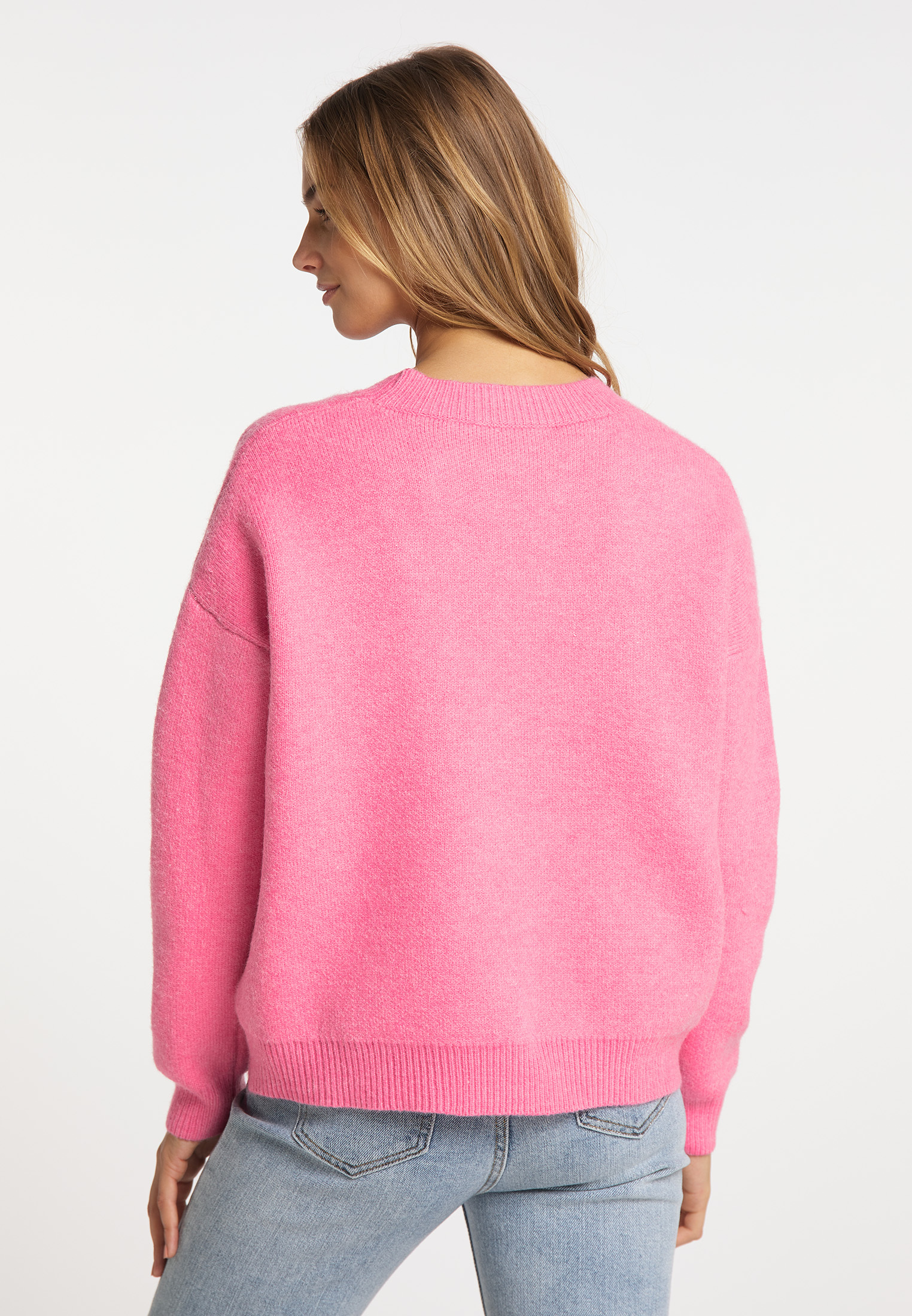 ybOSp Odzież MYMO Sweter w kolorze Różowym 