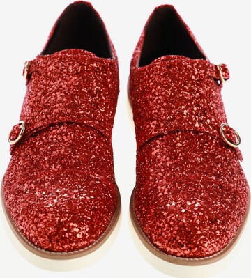 Doucal's Flats & Loafers in 38 in Red