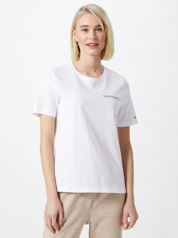 T-shirt TOMMY HILFIGER en blanc : devant