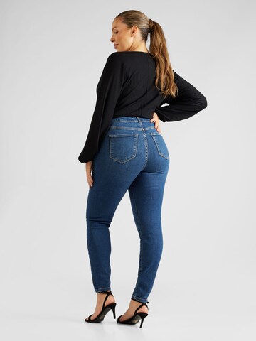 ABOUT YOU Curvy Skinny Farkut 'Hanna' värissä sininen